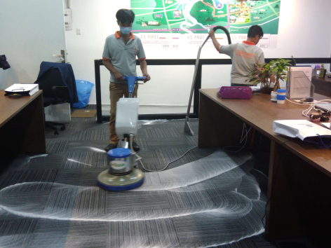 GIẶT THẢM VĂN PHÒNG – ĐÓN NĂM MỚI TƯƠI VUI