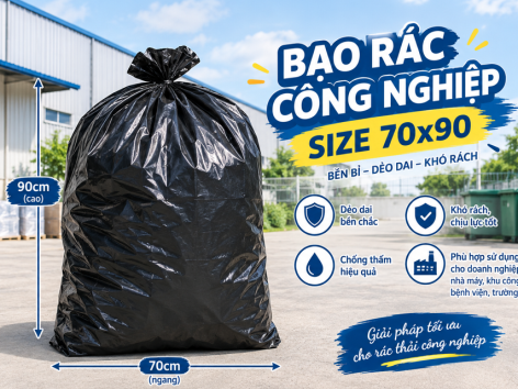 Bao Rác Công Nghiệp 70x90 Giá Sỉ - Anh Quân